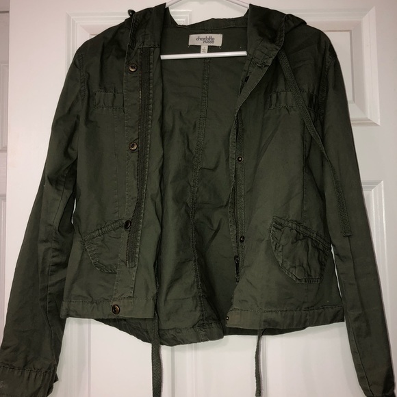 Navy green jacket! - Picture 2 of 4